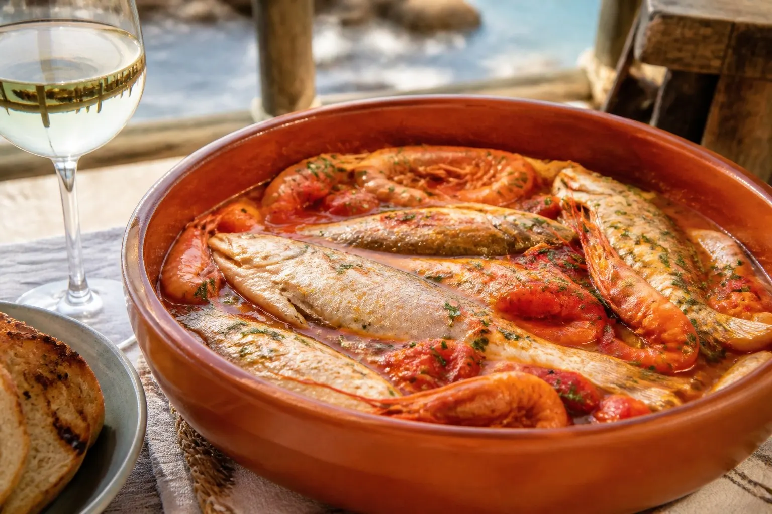 Brodetto di Pesce alla Fanese (Fano, Provincia di Pesaro e Urbino) — piatto di mare delle Marche