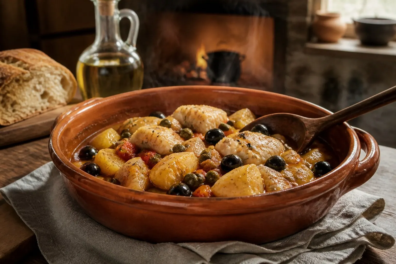 Stoccafisso all'Anconetana (Ancona) — piatto di mare delle Marche