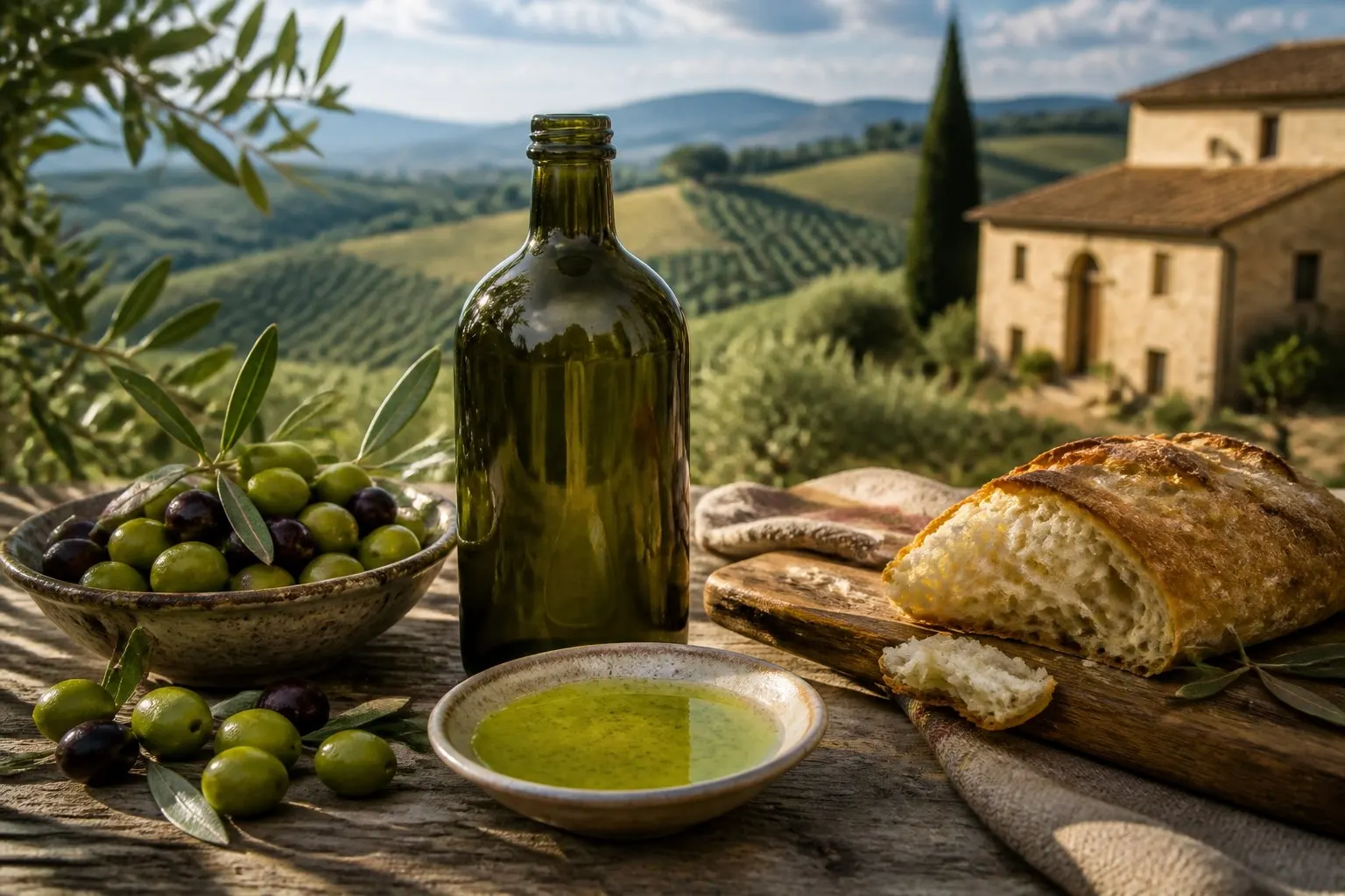 Olio Extravergine di Cartoceto DOP (Cartoceto, Provincia di Pesaro e Urbino) — eccellenza della terra delle Marche