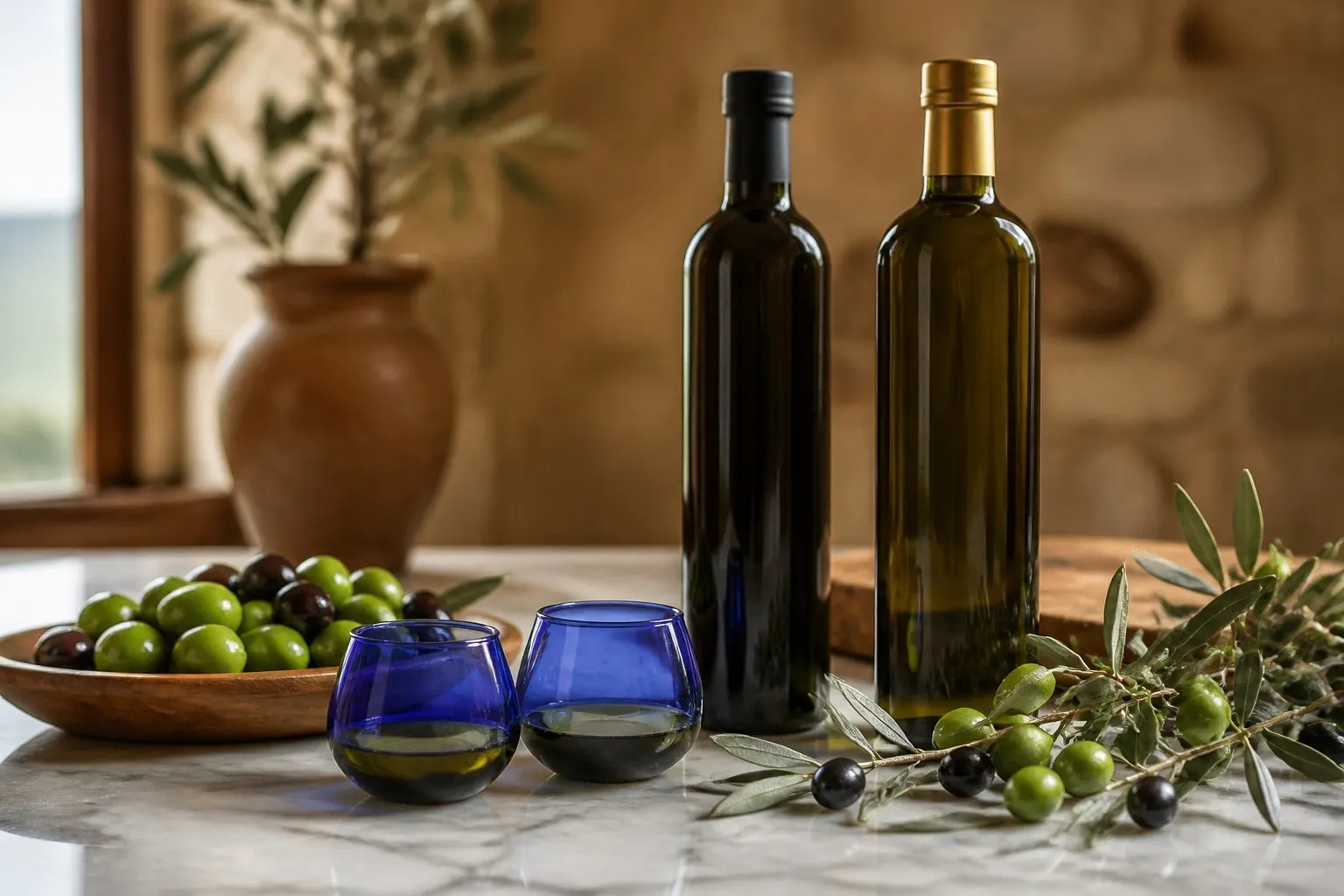 Olio Monocultivar Tenera Ascolana e Piantone di Falerone (Piceno e Fermano) — eccellenza della terra delle Marche