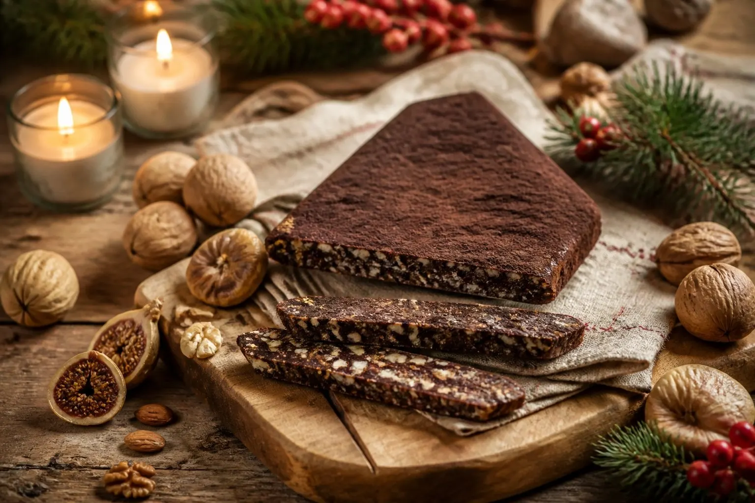 Fustringo (Frustingo) Marchigiano di Natale (Marche) — dolce tradizionale delle Marche